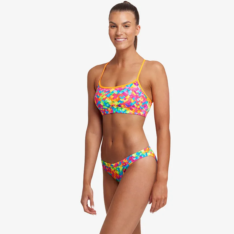 Funkita - Stroke Rate - Ladies Swim Crop Top