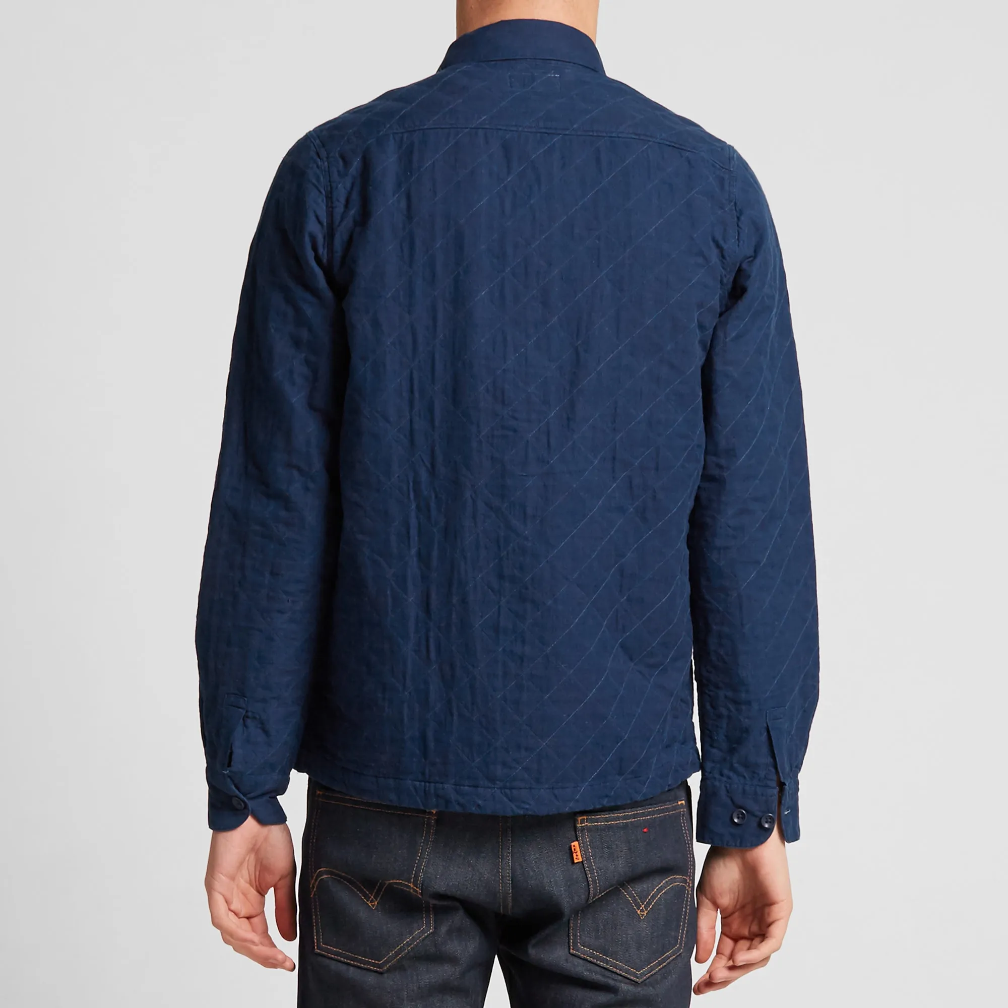 GANT Rugger Twill Shirt JacketIndigo