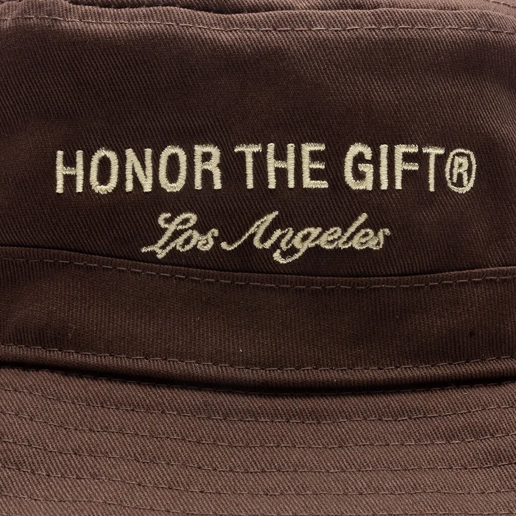 Genuine Honor The Gift Sand Signature Bucket Hat