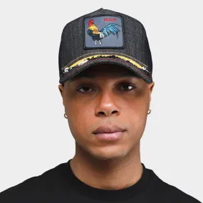 Goorin Bros. The Silky Cock Trucker Hat Black / Denim