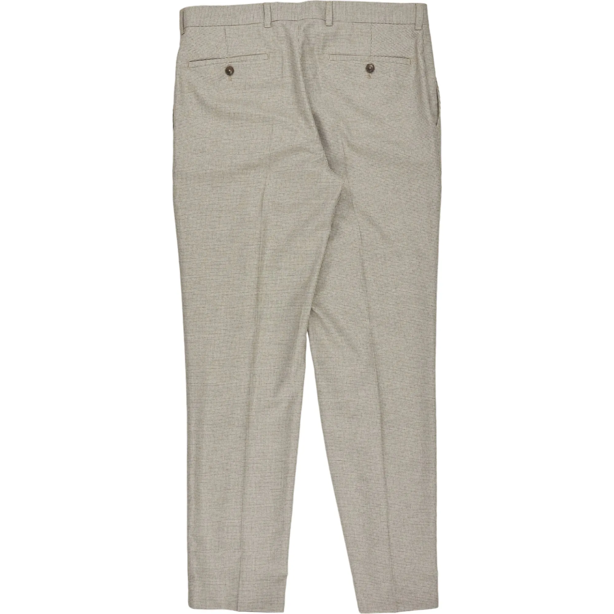 Guabello Grey Checkered Trousers