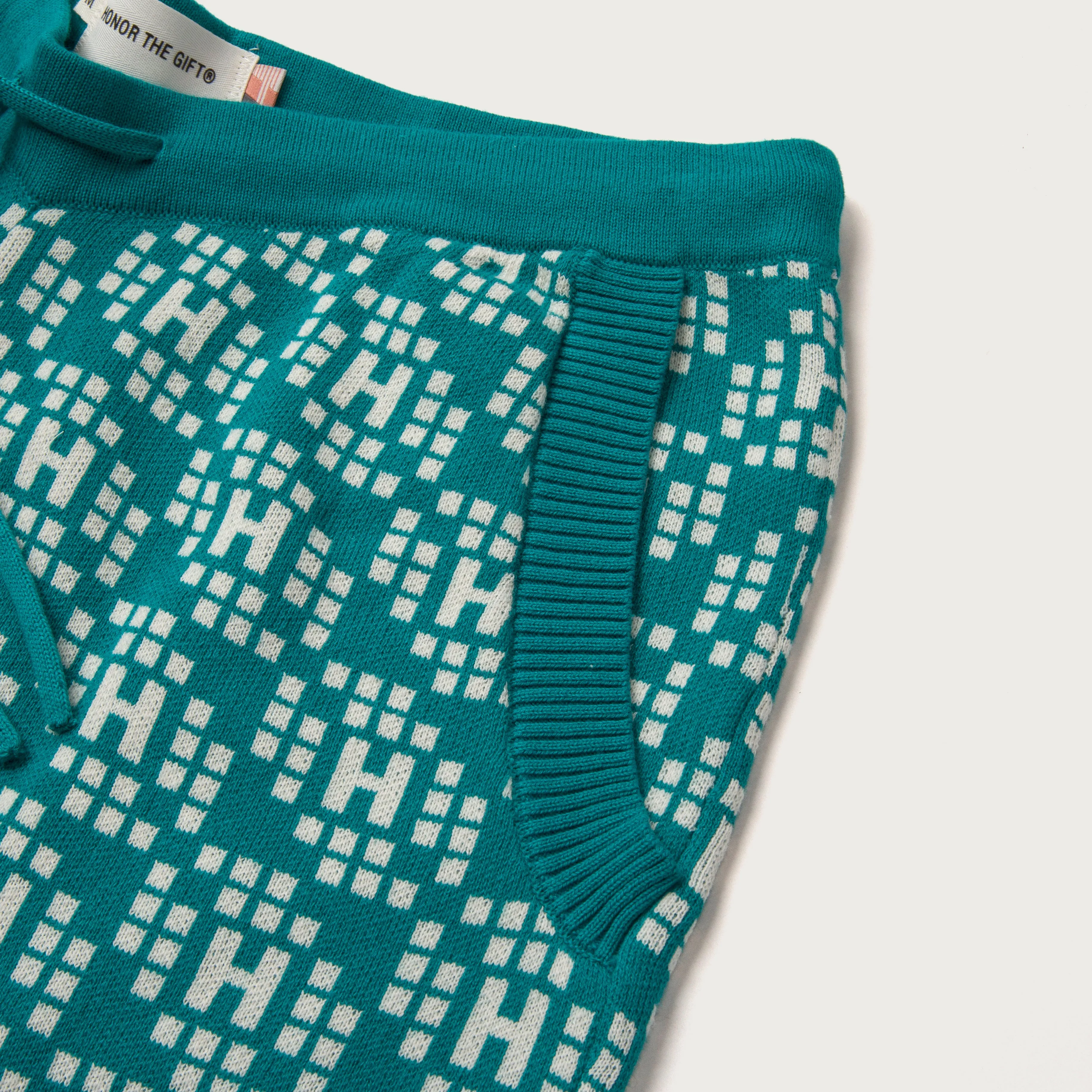 H Knit Short - Teal