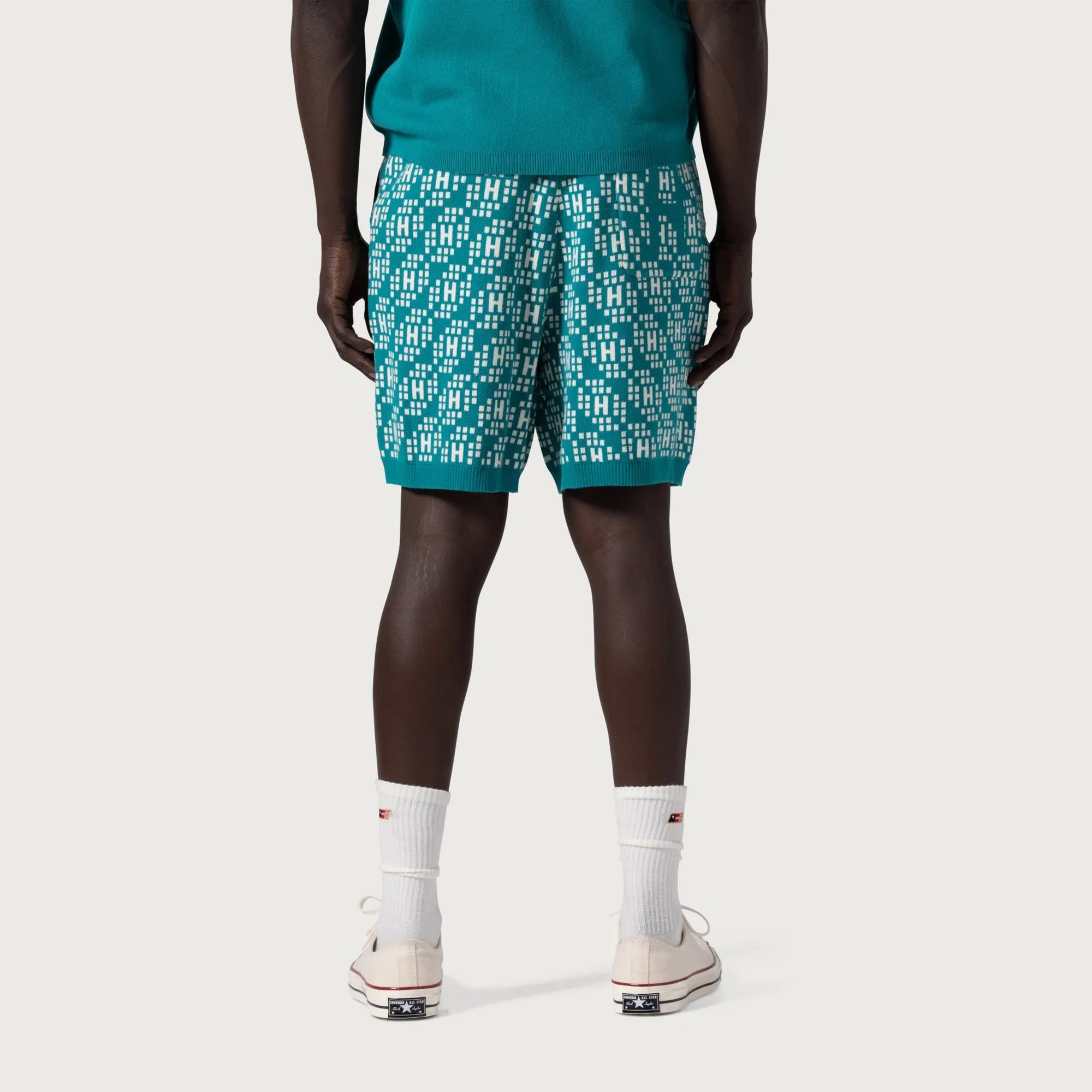 H Knit Short - Teal