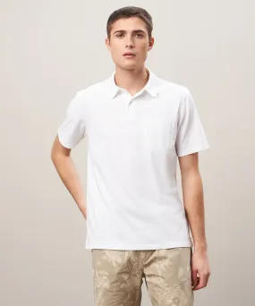 Hartford White Jersey Polo