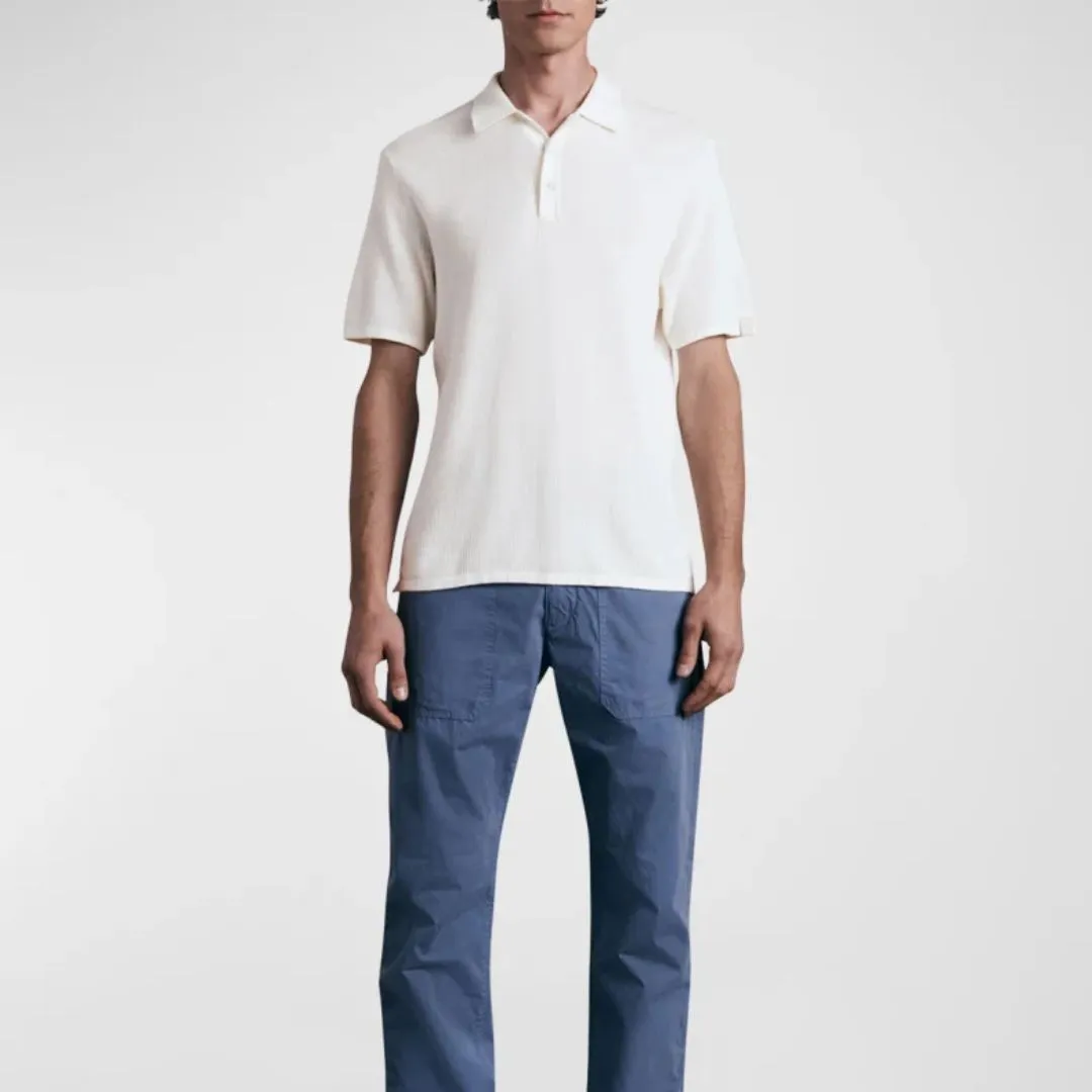 Harvey Knit Polo (Ivory)