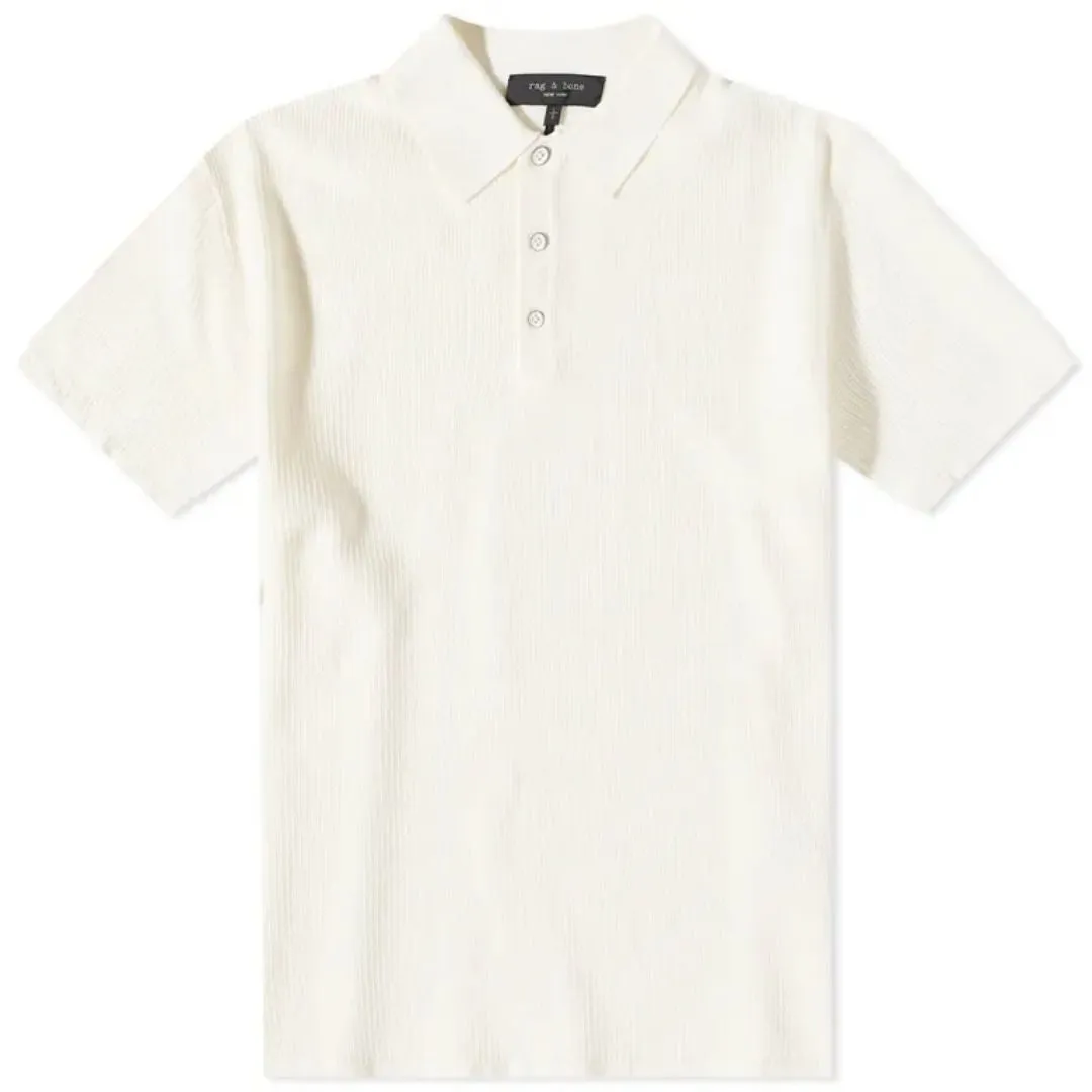 Harvey Knit Polo (Ivory)