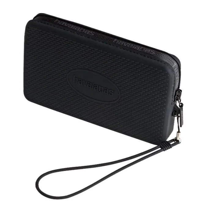 HAVAIANAS POCHETTE MINI BAG LOGO BLACK