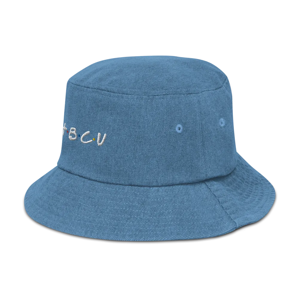 H.B.C.U. Denim Bucket Hat