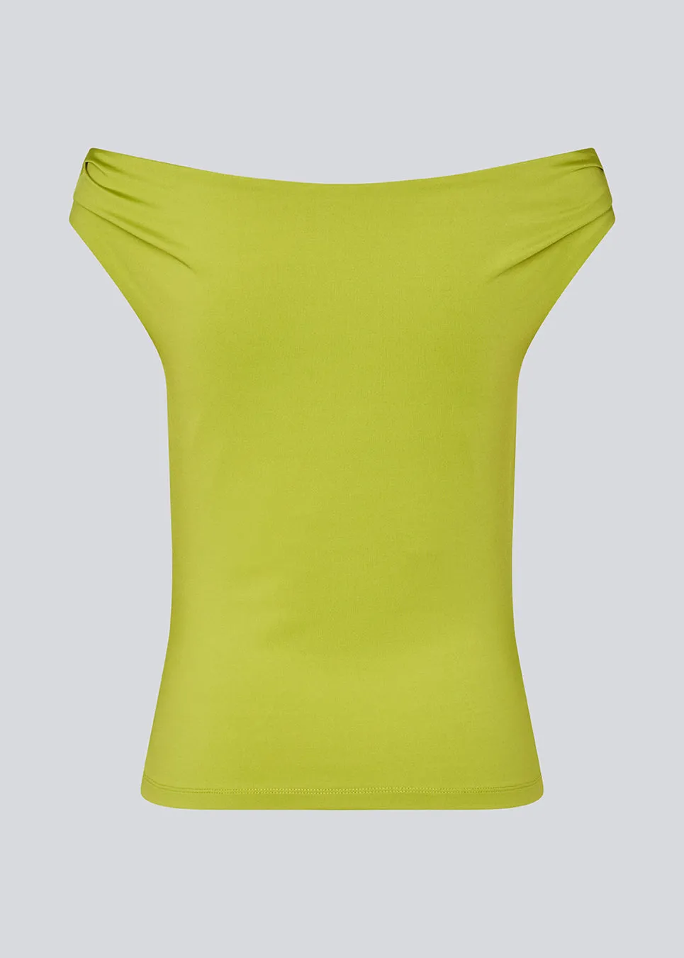 HimaMD off-shoulder top - Golden Lime