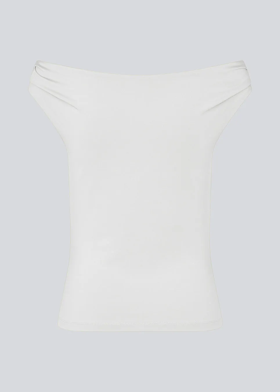 HimaMD off-shoulder top - Soft White