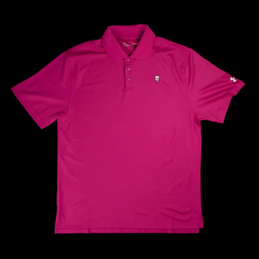 Hot Pink Skull Polo