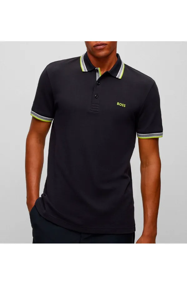 Hugo Boss Black Contrast Paddy Polo