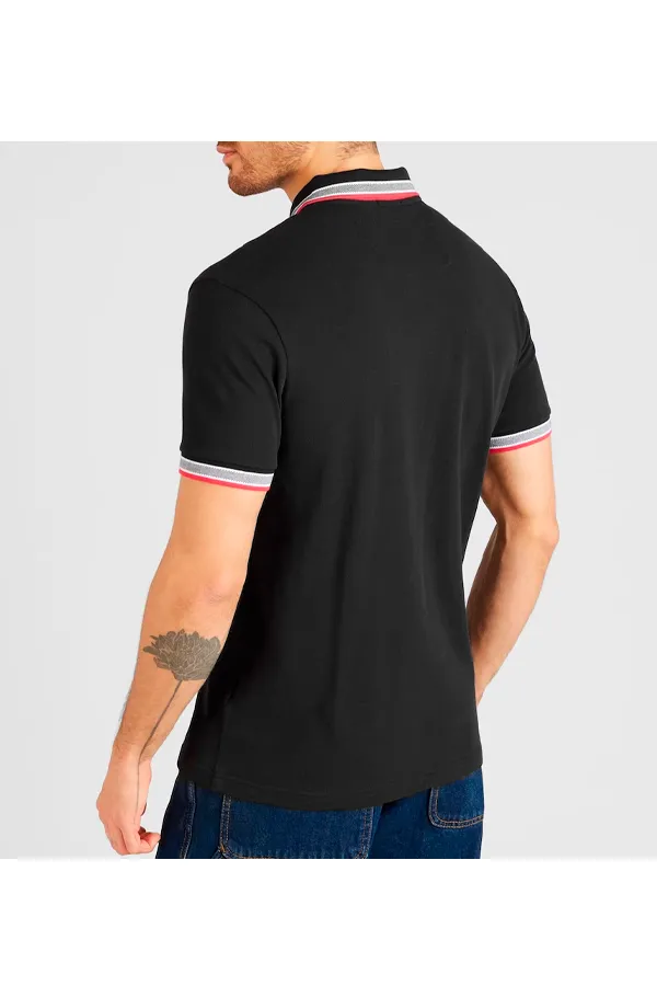 Hugo Boss Coal Contrast Paddy Polo