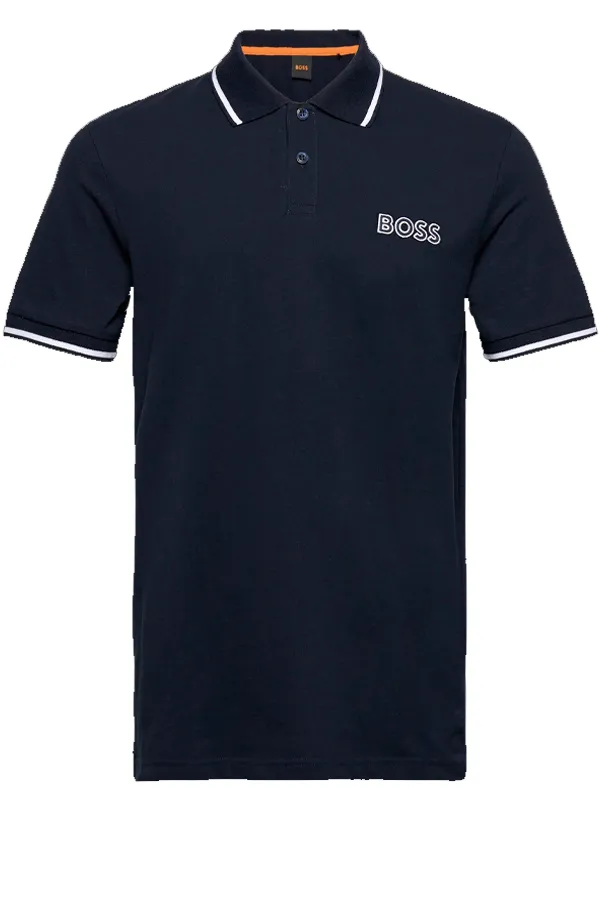 Hugo Boss Navy Polo Pelogox