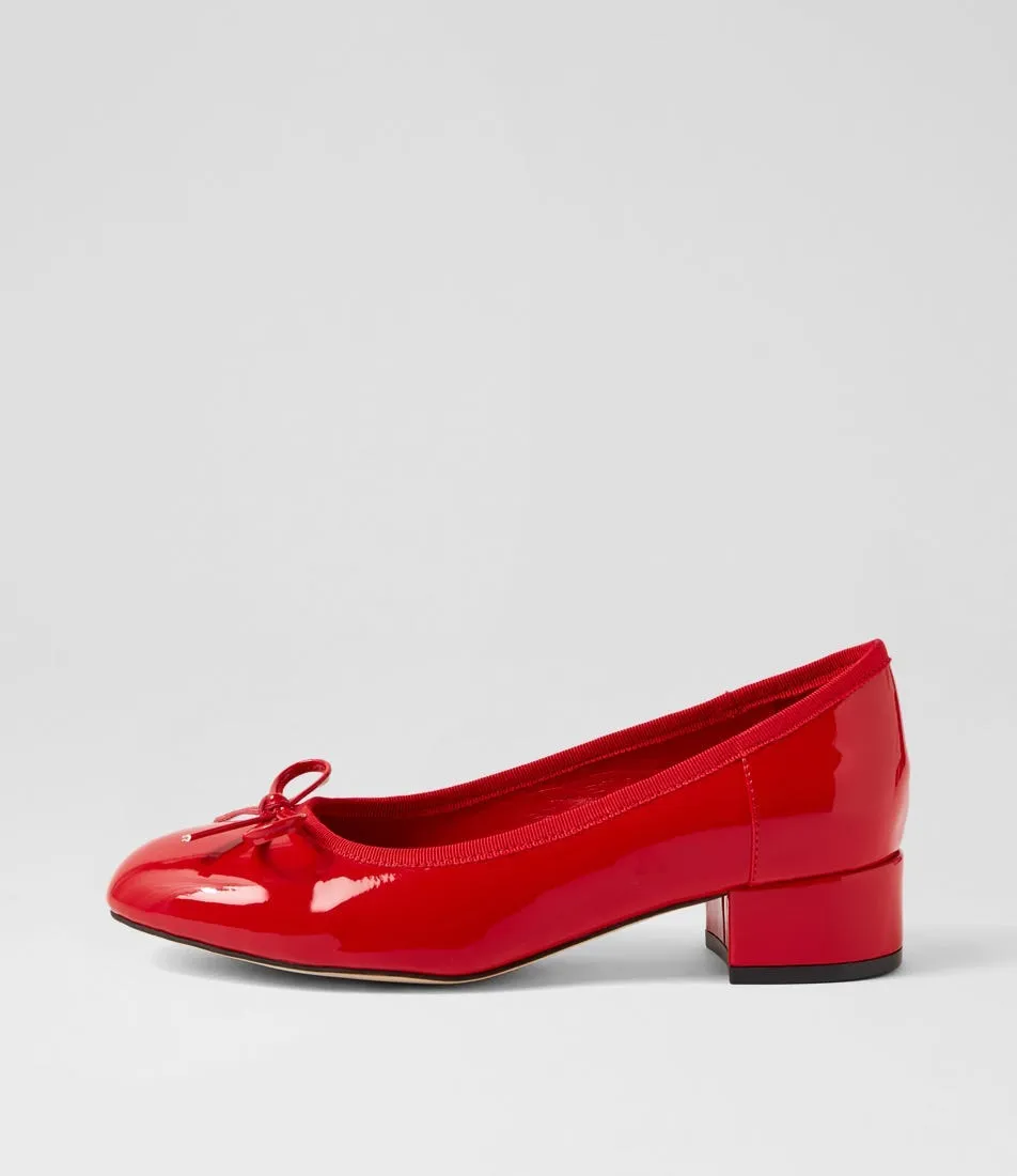 I LOVE BILLY Arturo Red Patent Pu Heels