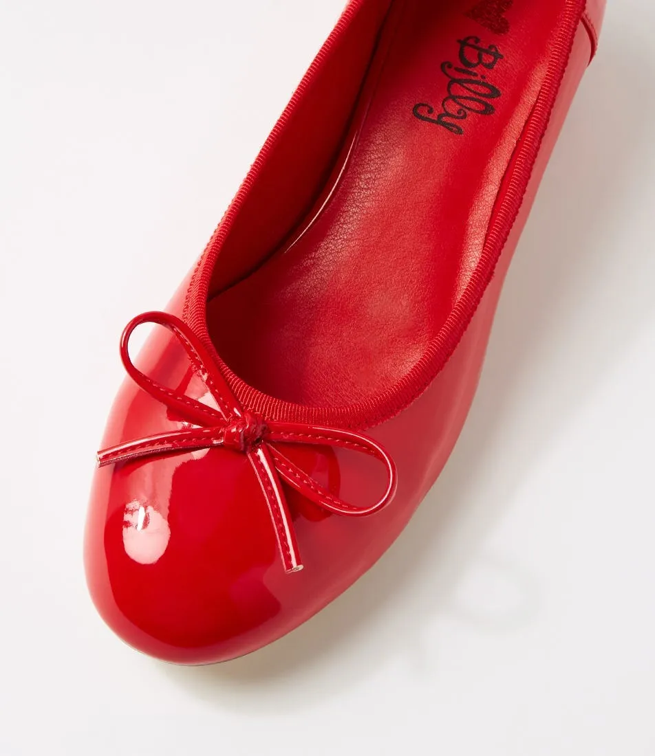 I LOVE BILLY Arturo Red Patent Pu Heels