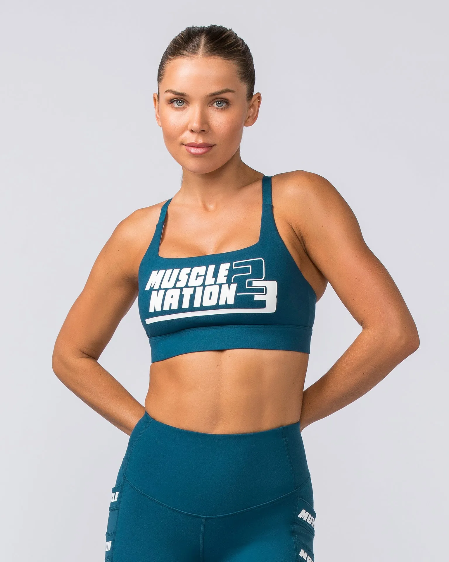 Ignite Bra - Tidal Teal