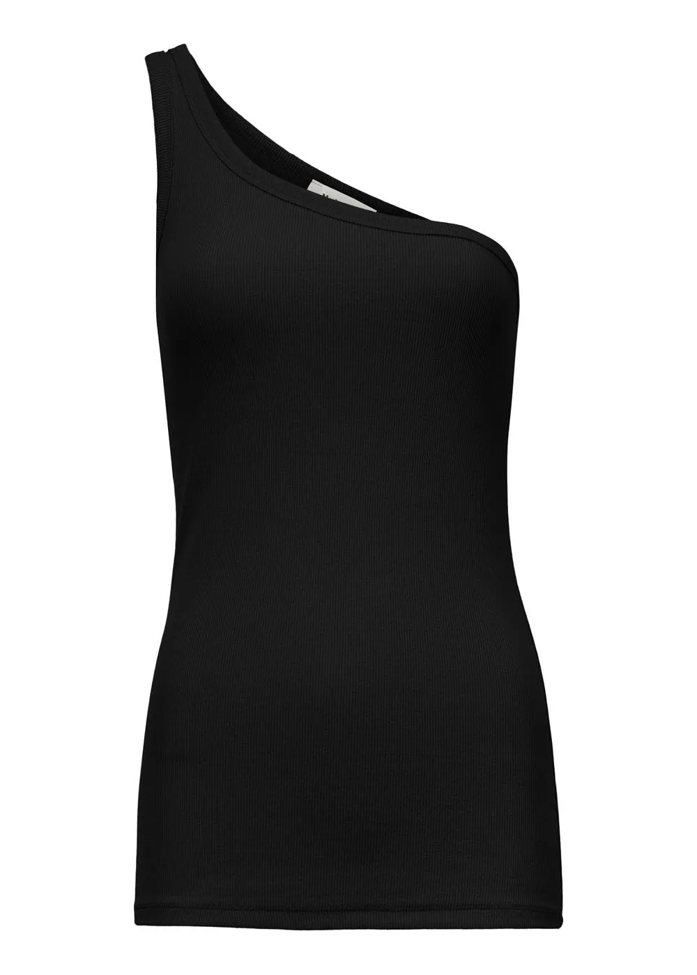 Igor one shoulder top - Black