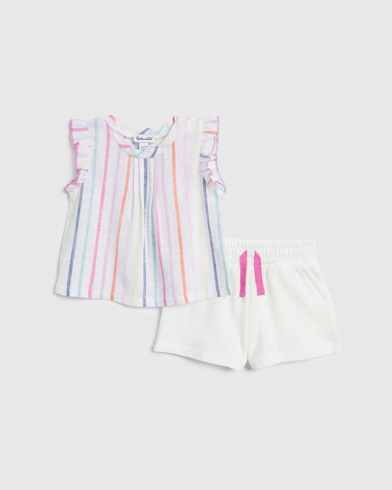 Infant Girl Venice Short Sleeve Tee Set