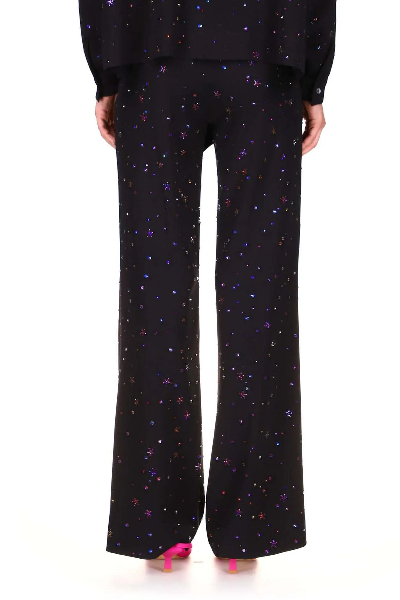 'INFINITE GALAXY' WIDE LEG TROUSERS