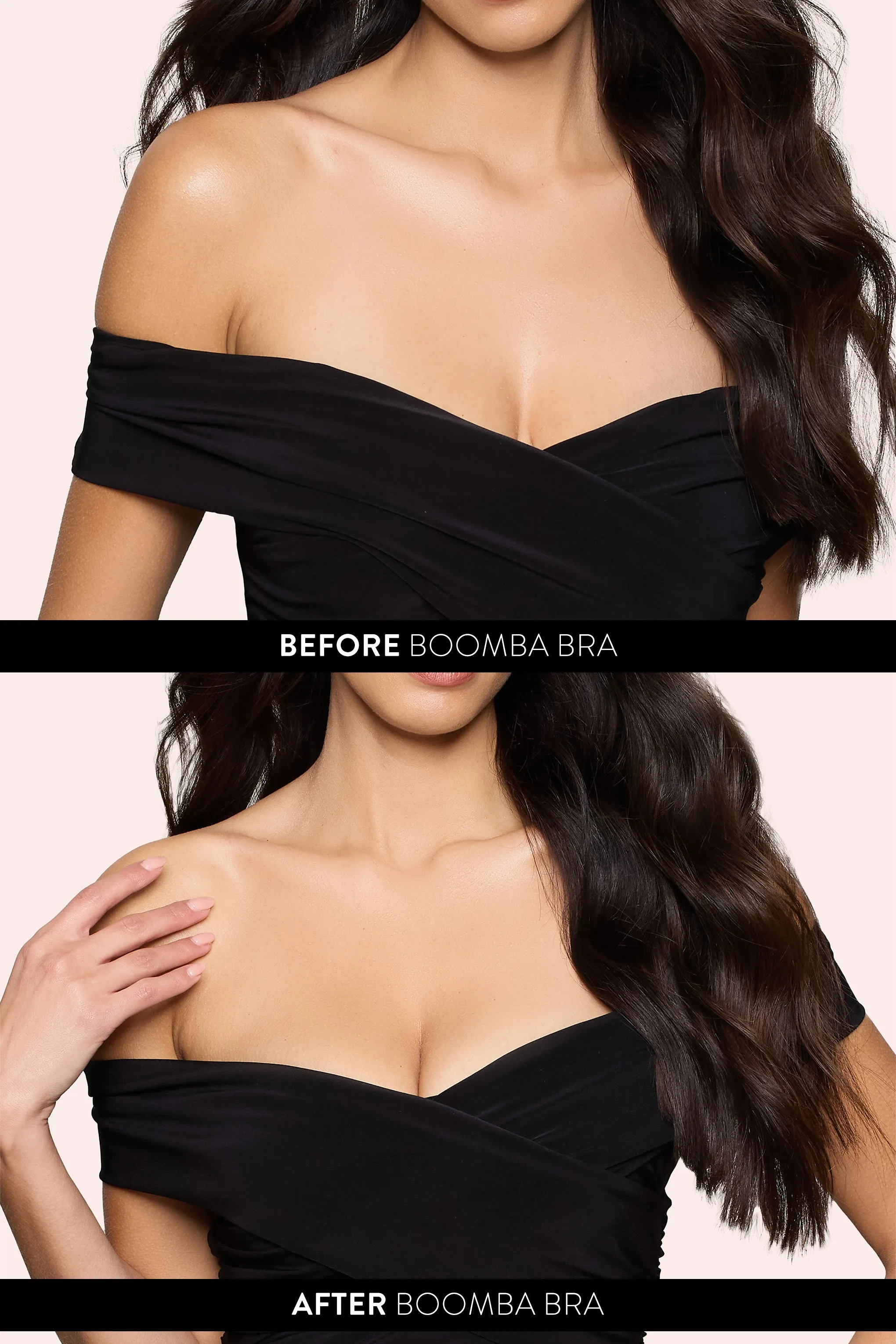 Boomba Beige Invisible Sticky Bra