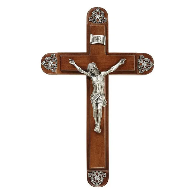 James Brennan 15 H Cherry Sick Call Crucifix Set