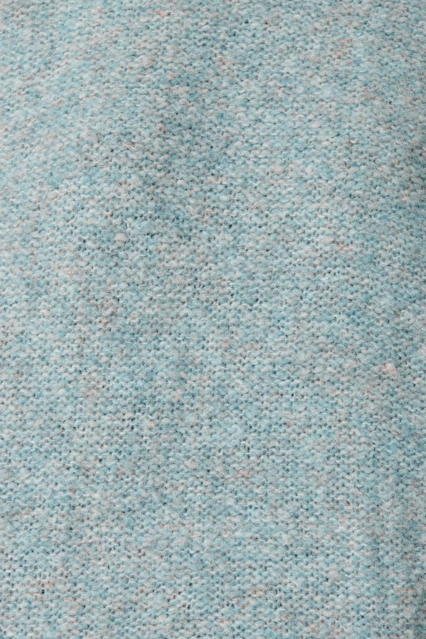 Janette Knit In Blue Wool Blend