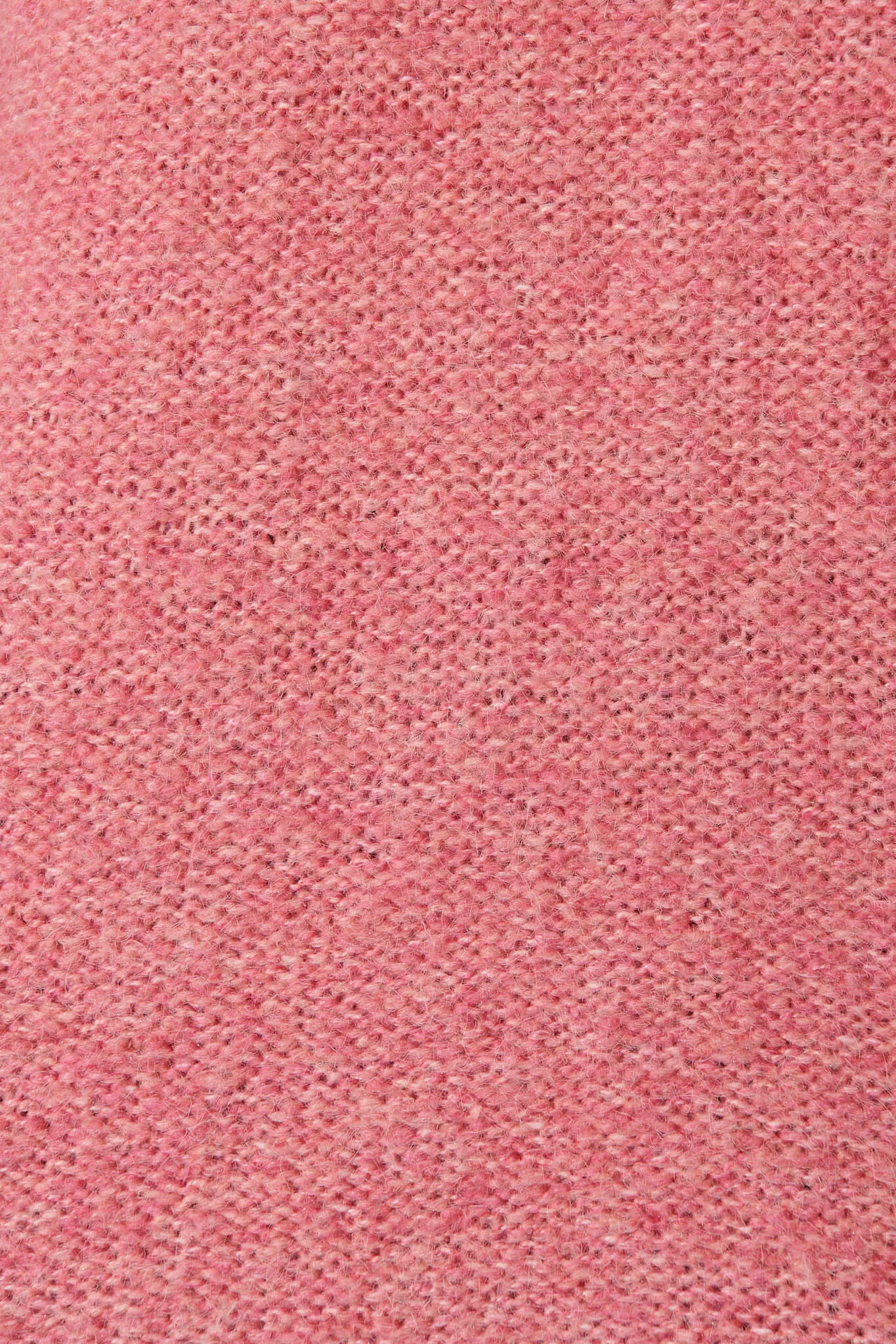 Janette Knit In Pink Wool Blend