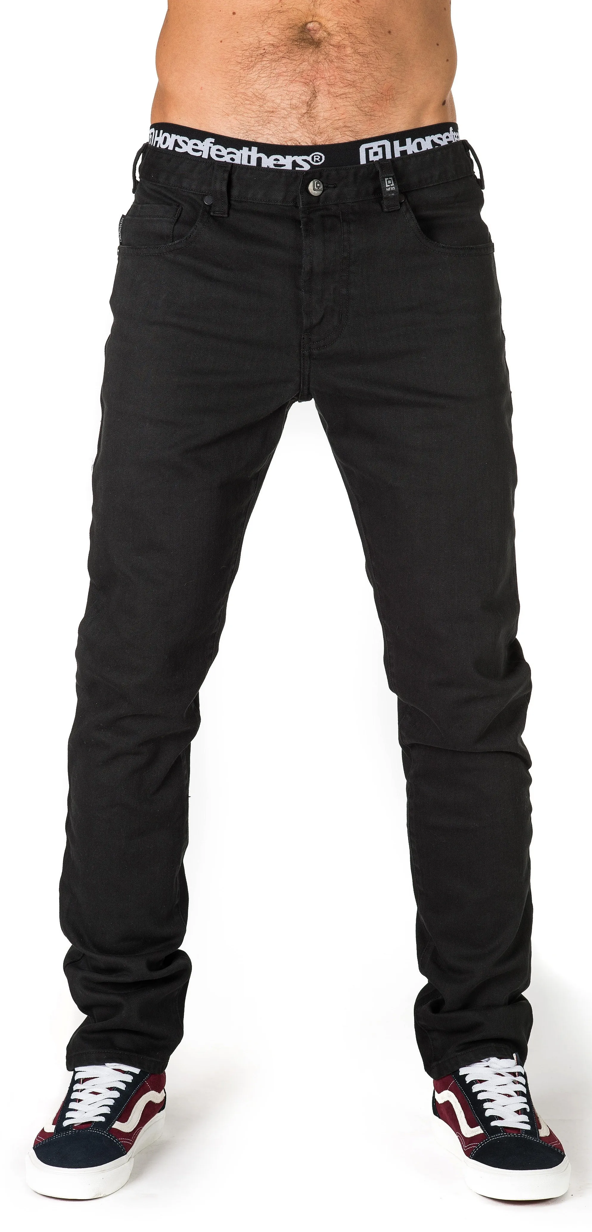 jeans Horsefeathers Nate - Black