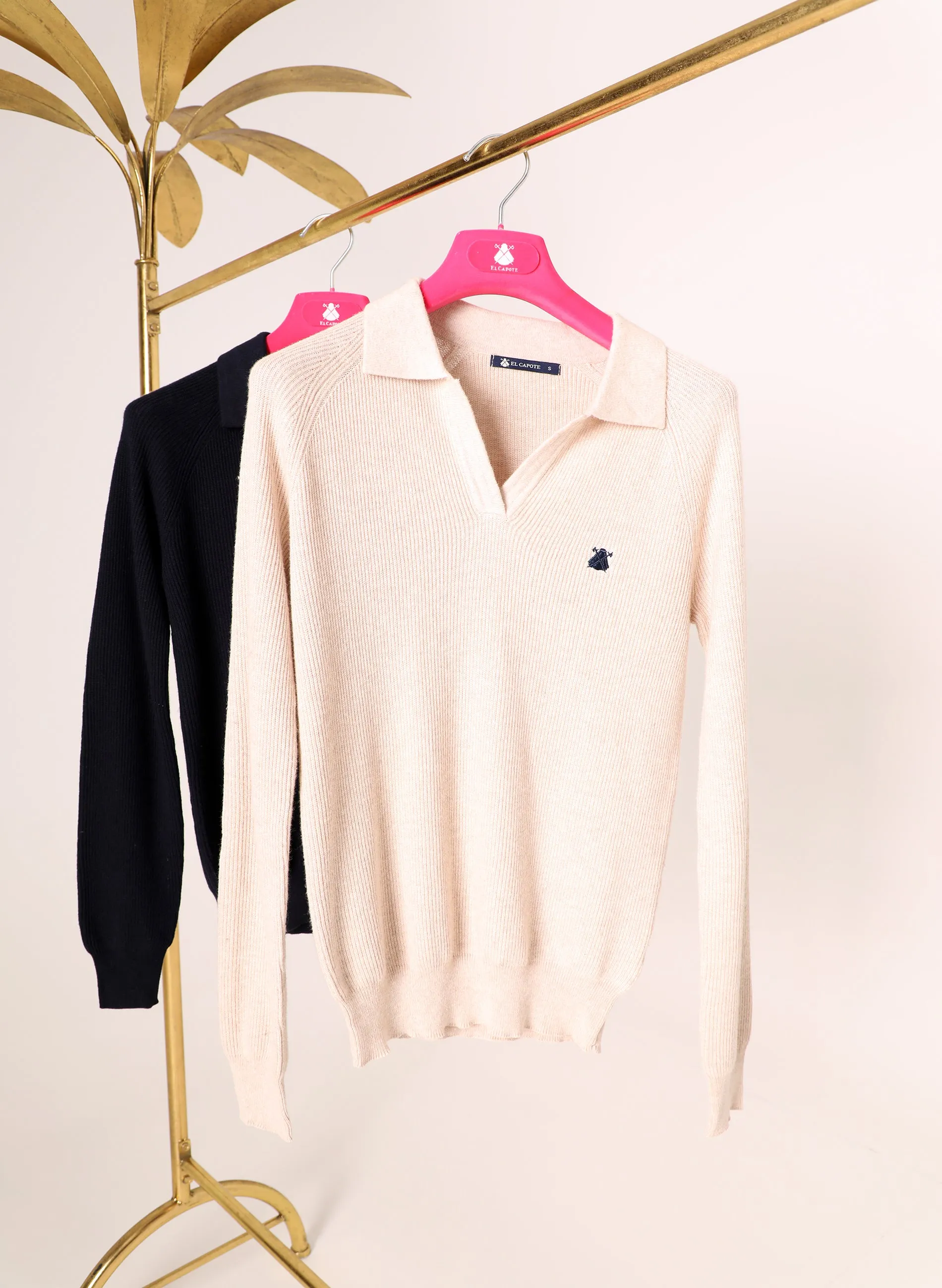 Beige Women's Polo Jersey