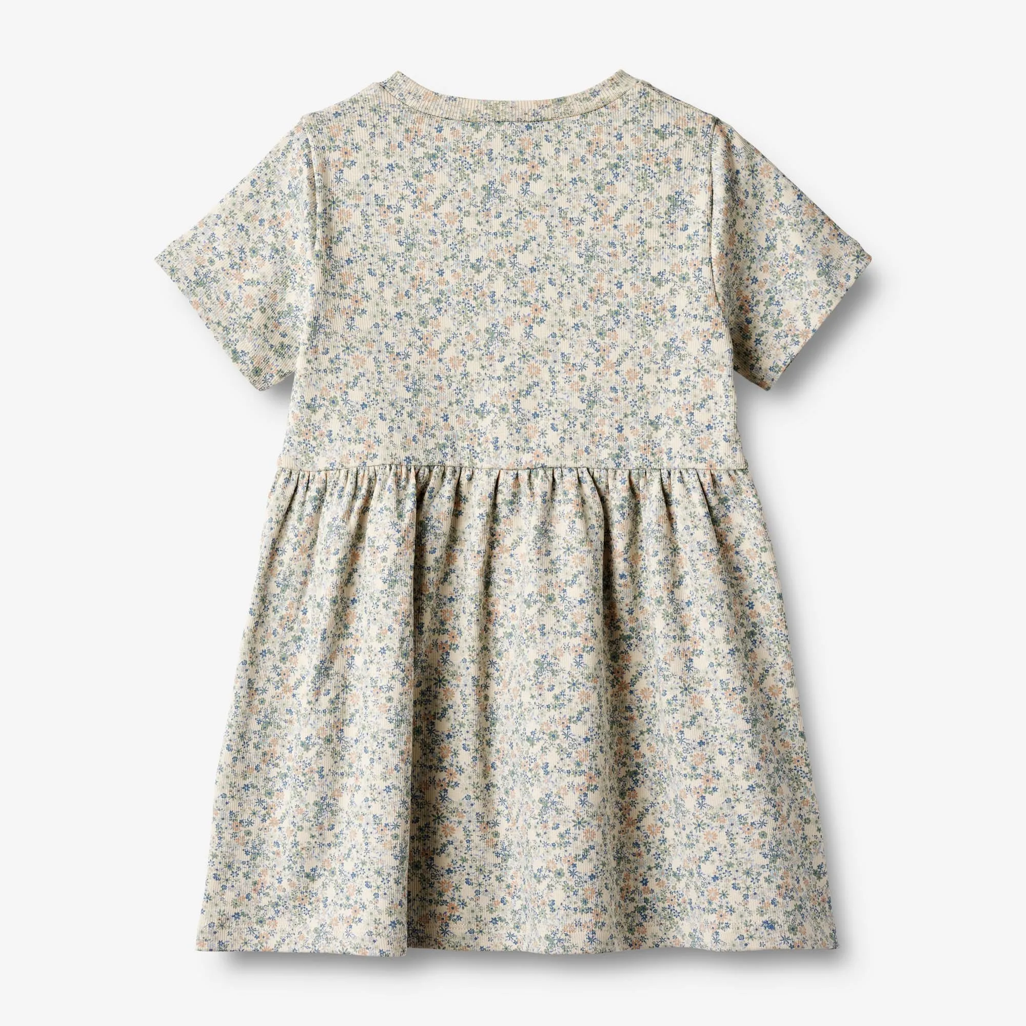 Jersey Dress S/S Anna - sandshell mini flowers