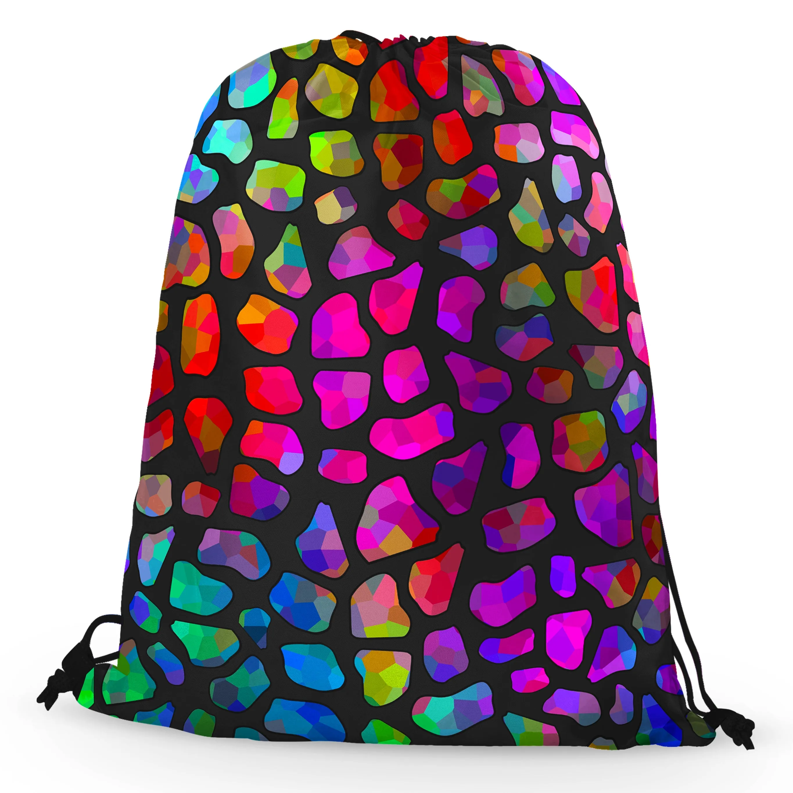 Jewel Giraffe Spots Drawstring Bag