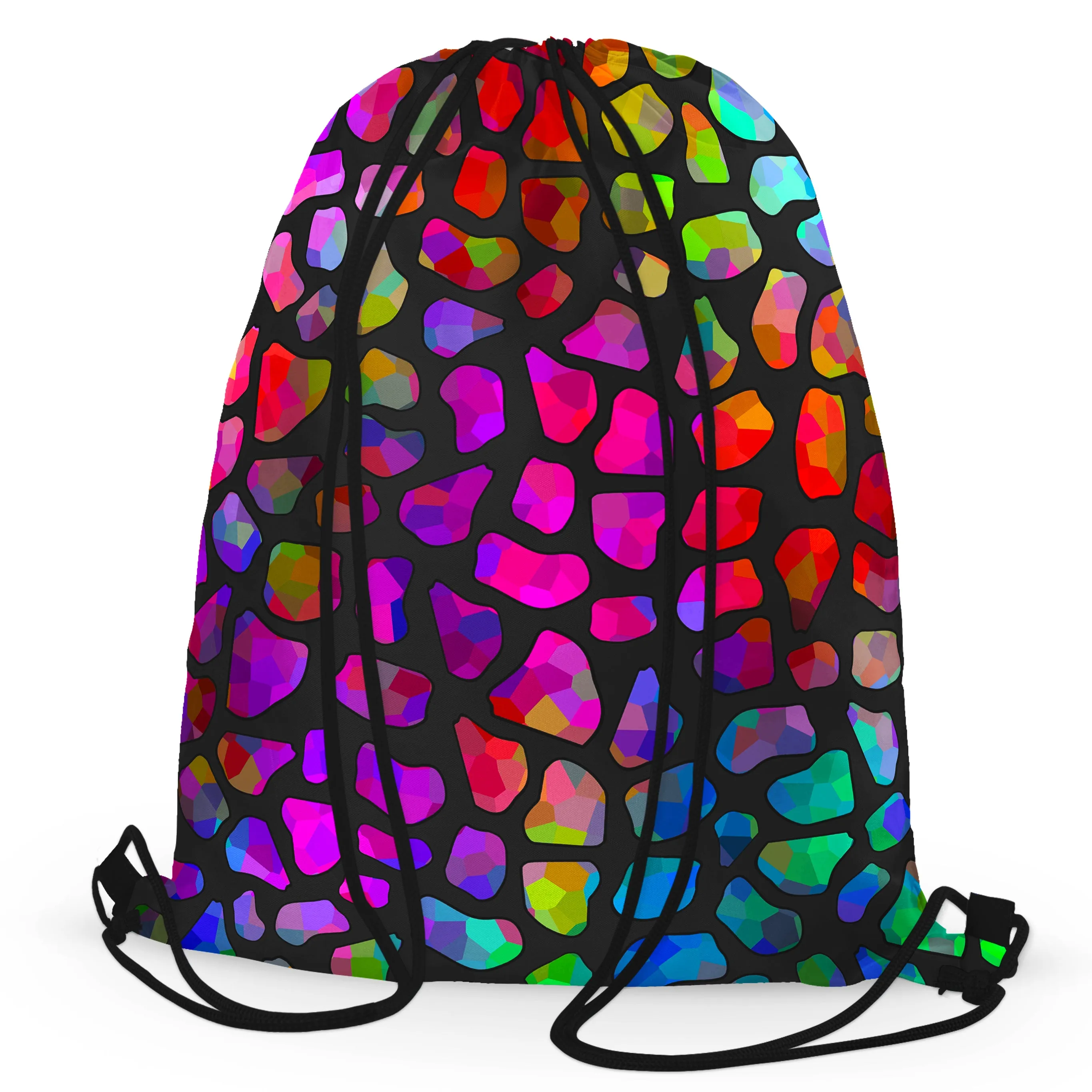 Jewel Giraffe Spots Drawstring Bag