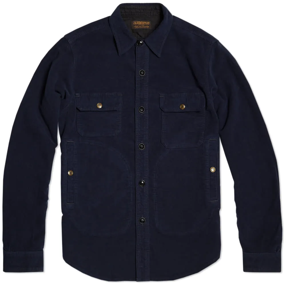 J.S. Homestead Hunting CPO Shirt JacketNavy