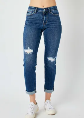 Slim Fit Ripped Jeans for Women