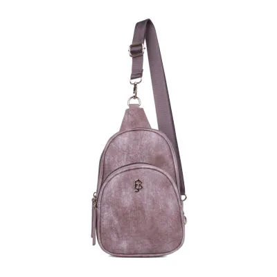 Julia Vegan Leather Adjustable Straps Backpack - Women's Sling.