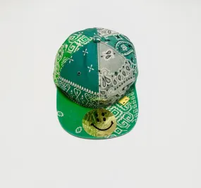 Kapital smile smiley Bandana patchwork truck cap hat