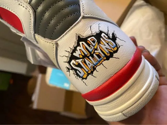 Kid cudi x bill & ted x adidas torsion artillery mid