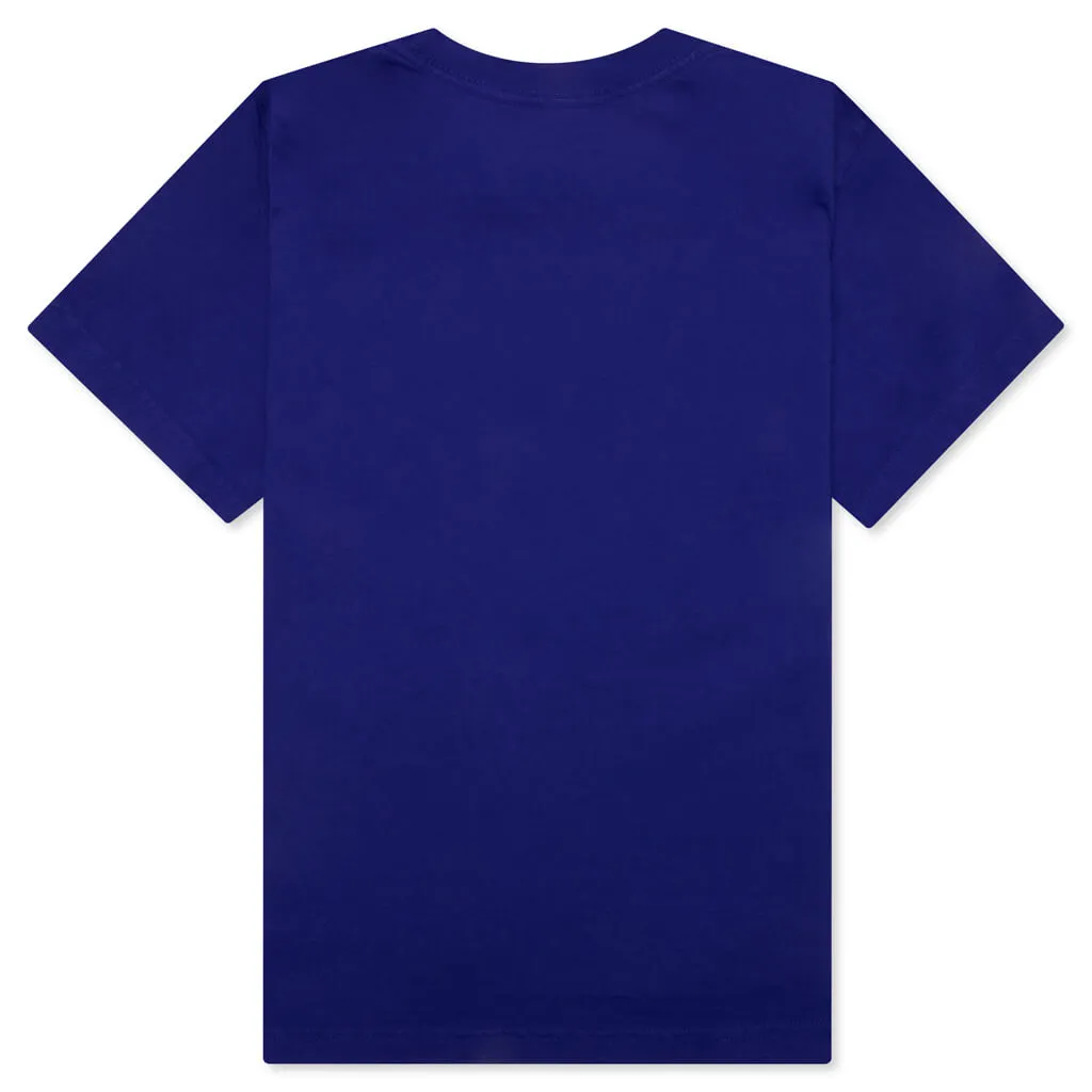 Cobalt Blue Kids Retro T-Shirt