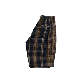 Kid's unisex Arch & Line Madras Short