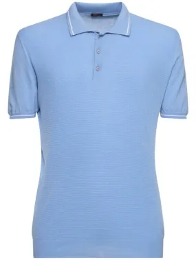 Kiton   Cotton jersey polo 