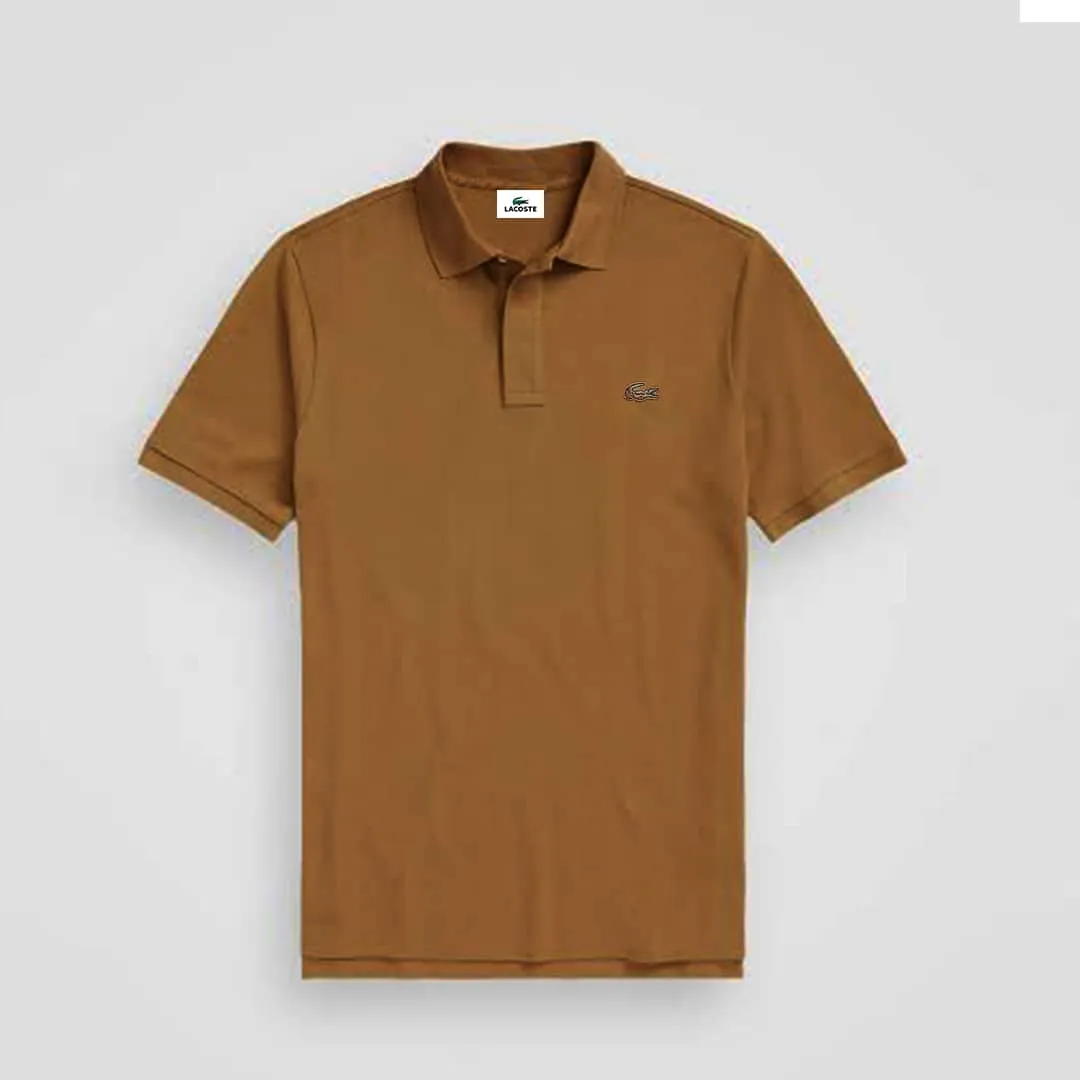 Lacoste Brown Men Polo