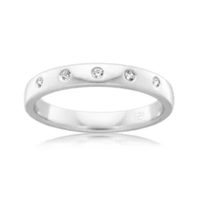 Elegant Women's Diamond Ring Set