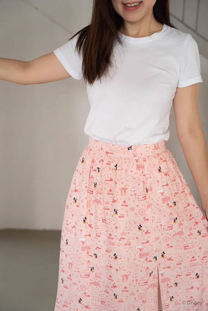 Women's Pink Mickey Mouse Skirt (Limited XS)