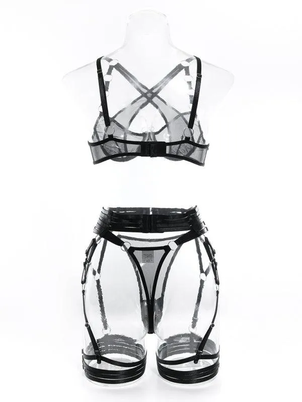 Ladies Strappy Lingerie Sets