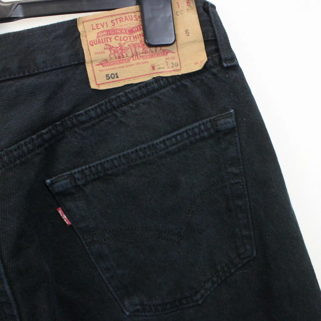 LEVIS 501 Jeans Black | W34 L30