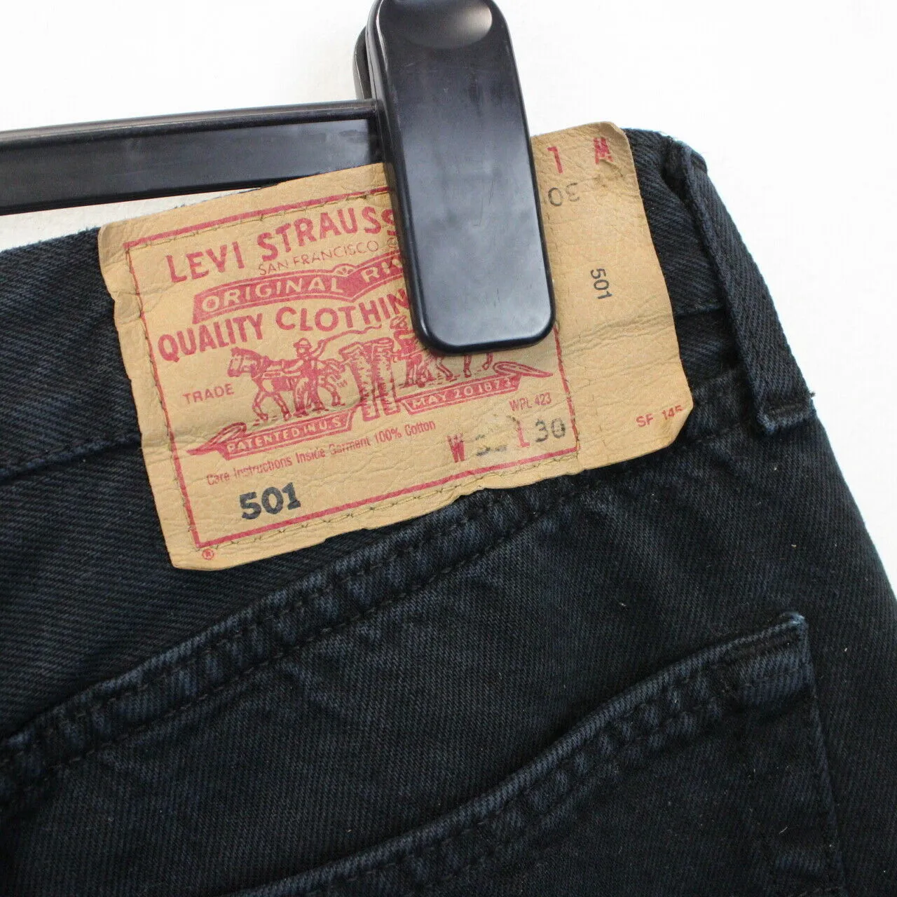 LEVIS 501 Jeans Black | W34 L30