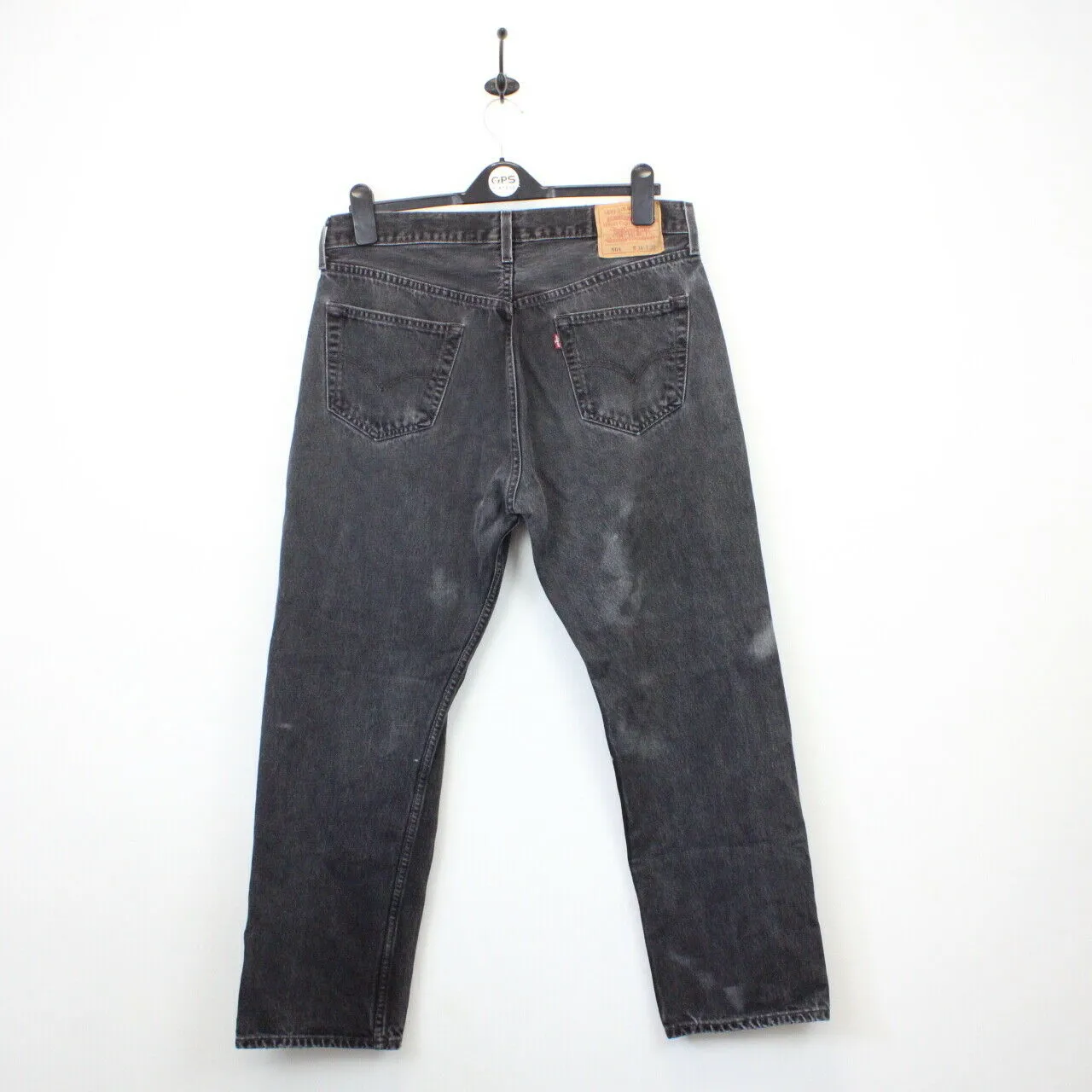 LEVIS 501 Jeans Black Charcoal | W34 L30