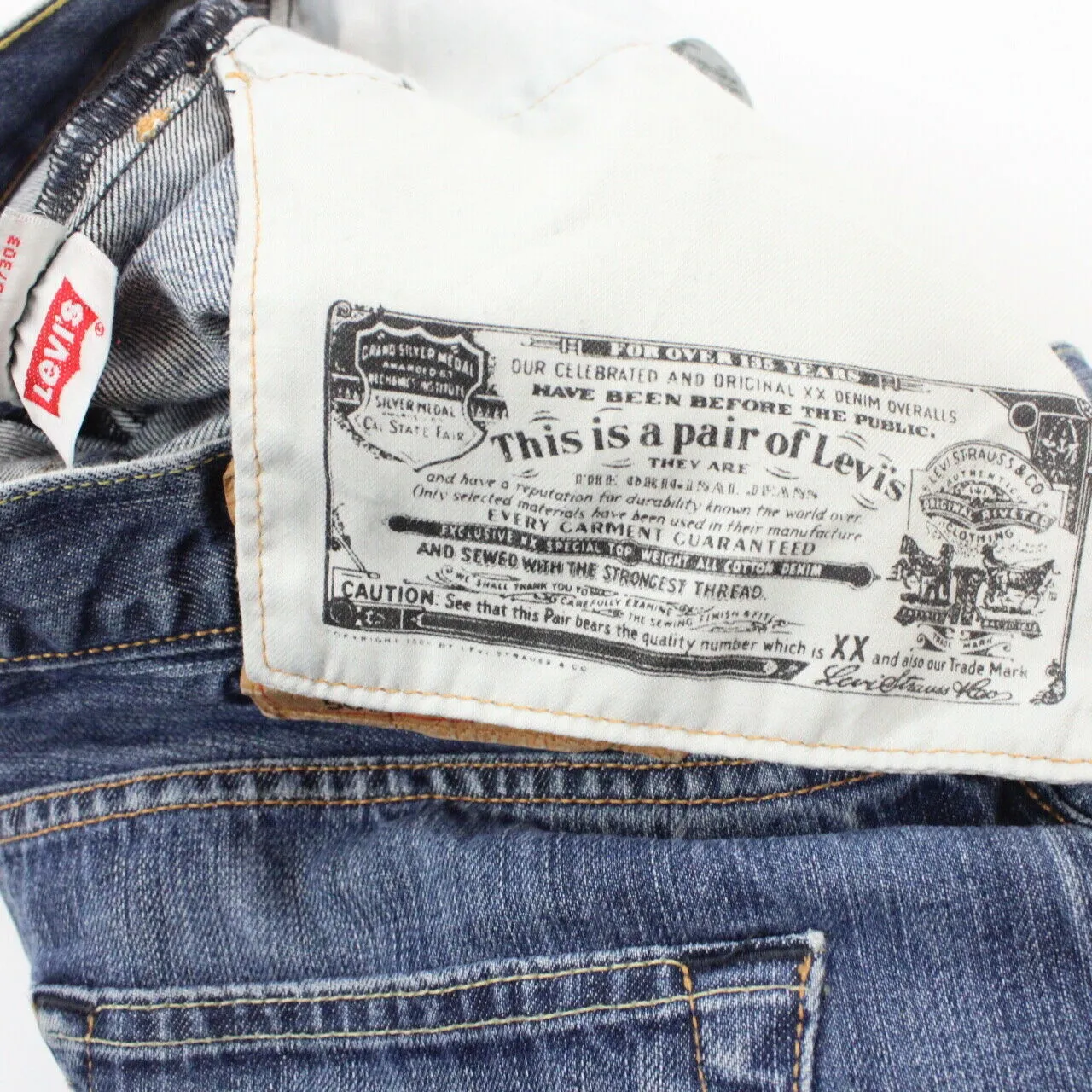 LEVIS 501 Jeans Mid Blue | W30 L34