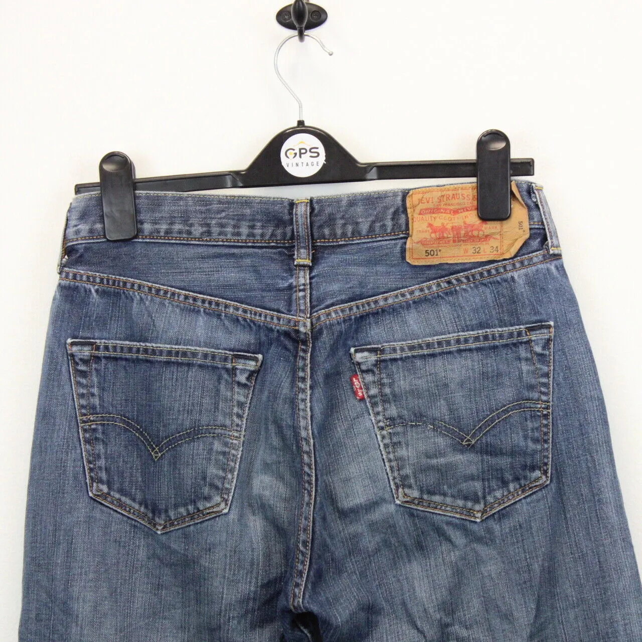 LEVIS 501 Jeans Mid Blue | W30 L34